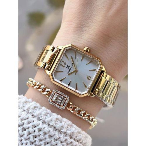 Daniel Klein Çelik Kordonlu 2 Yıl Garantili 3 Atm Suya Dayanıklı Kadın Kol Saati+Bileklik BD.14090.7