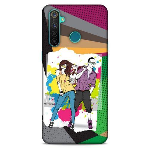 Sokak Modası 80 Oppo Realme 5 Pro Kılıf Desenli Silikon