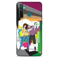 Sokak Modası 80 Oppo Realme 5 Pro Kılıf Desenli Silikon