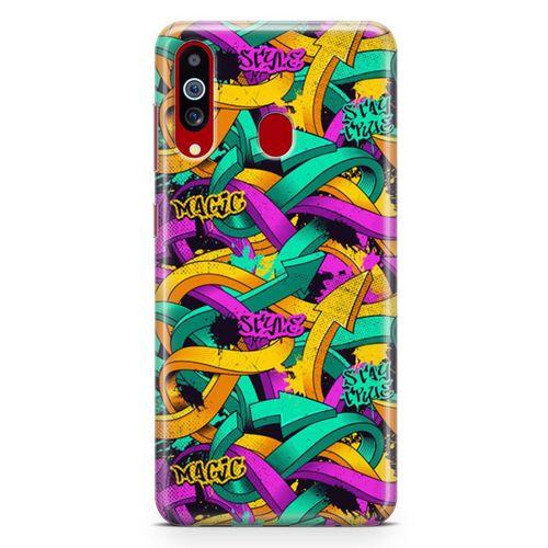 Samsung Galaxy A20s Kılıf Stay True Arka Kapak Koruma Desenli Full Koruyucu