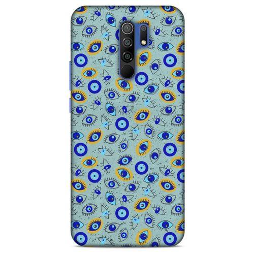 Nazarium (34) Desenli Silikon Kapak Xiaomi Redmi 9 Kılıf