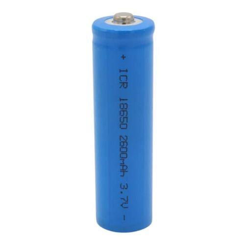 PowerMaster PM-17646 3.7 Volt 2600mAh LI-ION 18650 Başlıklı Şarj Edilebilir Lityum Pil