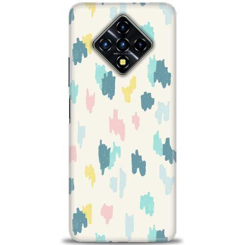 Infinix Zero 8 Kılıf HD Baskılı Kılıf - Blue + Tam Ekran Koruyucu