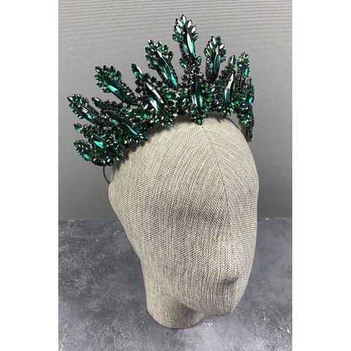 Dalia Yüksek Taşlı Gelin Kına Tacı