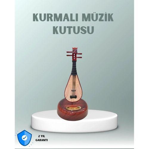 Enstrüman Figürlü Melodi Çalan Dekoratif Müzik Kutusu