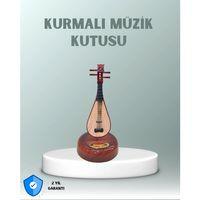 Enstrüman Figürlü Melodi Çalan Dekoratif Müzik Kutusu
