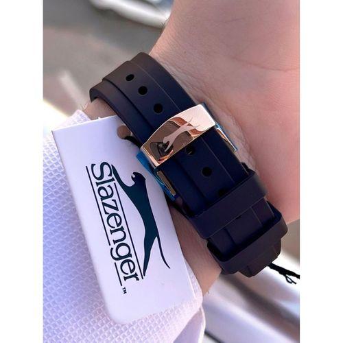 Slazenger Silikon Kordon İç Fonksiyonları Aktif 10 Atm Suya Dayanıklı Erkek Kol Saati ESL.09.2514.03