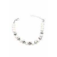 İnci Bileklik - Gümüş