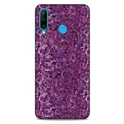 Mermer Desenli (28) Tema Arka Kapak Ametist Huawei P30 Lite Kılıf