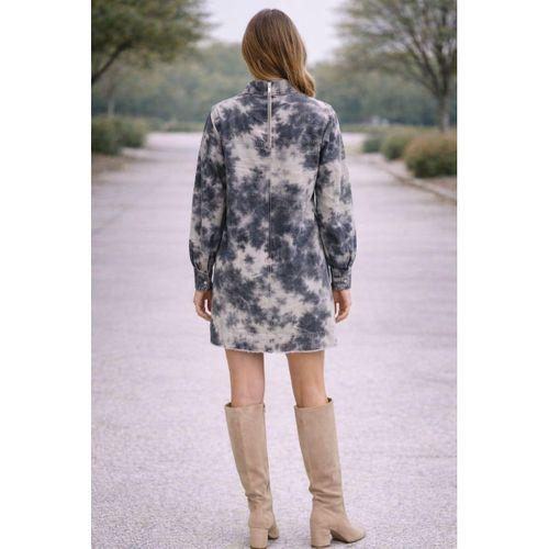 ÖZEL KOLEKSİYON OVERSİZE DENİM ELBİSE (5020)