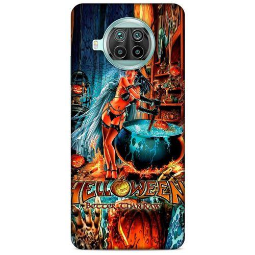 Xiaomi Mi 10T Lite 5G Kılıf Almanya (10) Full Koruma Kılıfı Helloween