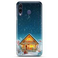 Alcatel 1S Kılıf Snowix (8) Baskılı Kılıf Lacivert
