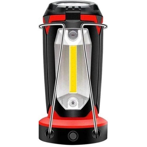 Polizei P-8801 Şarjlı Katlanabilir 3xcob Led+ 3w Led Çok Fonksiyonlu Kamp Feneri