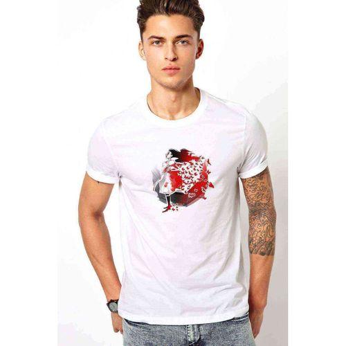 Attack On Titan Alice Madness Returns Baskılı Beyaz Erkek Tshirt