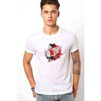 Attack On Titan Alice Madness Returns Baskılı Beyaz Erkek Tshirt