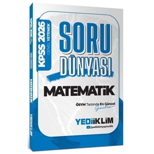 2026 KPSS Genel Yetenek Matematik Soru Dünyası Yediiklim Yayınları