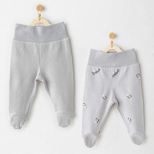 Keep Smiling 2'li Pantolon Grey