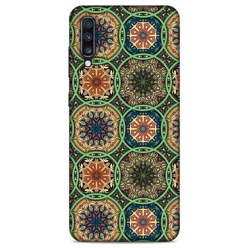 Ethnic Culture (5) Samsung Galaxy A70 Kılıf Silikon Kapak Desenli
