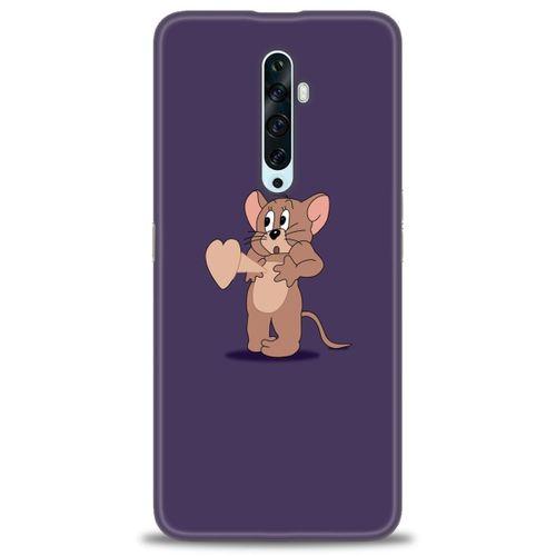 Oppo Reno 2Z Kılıf HD Baskılı Kılıf - Aşık Jerry + Tam Ekran Koruyucu