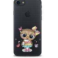 Zoologix (81) Apple Iphone 7 Şeffaf Kılıf Silikon Desenli