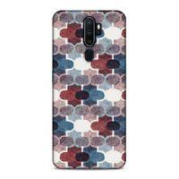 Oppo A5 2020 Uyumlu Kılıf Romans (7) Telefon Kılıfı Bordo Mavi