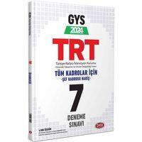 2024 TRT Tüm Kadrolar Şef Kadrosu Hariç GYS 7 Deneme Sınavı Data Yayınları