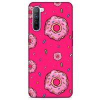 Oppo Reno 3 Uyumlu Kılıf Pembe Delisi (28) Arka Kapak Donut
