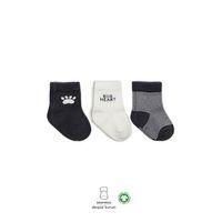 Bistyle Bistyle 3'Lü Penye Soket Çorap BS10110 Antrasit