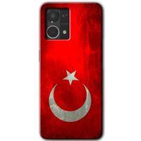 Potkal Hediye Fabrikası Oppo Reno 7 4G Kılıf HD Desen Baskılı Arka Kapak - Albayrak