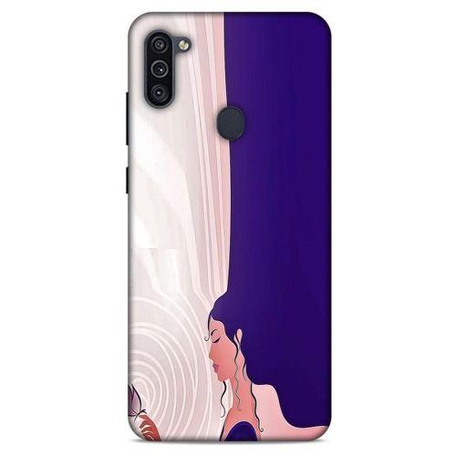 Samsung Galaxy M11 Kılıf Depresyon (17) Tasarım Kılıf Fıstık Yeşili