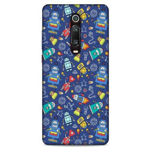 Retro (7) Desen Telefon Kılıfı Renkli Xiaomi Redmi K20 Pro Kılıf