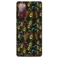 Samsung Galaxy S20 Fe Kılıf Desenli Özel Seri Tüyler (11) Tam Koruma