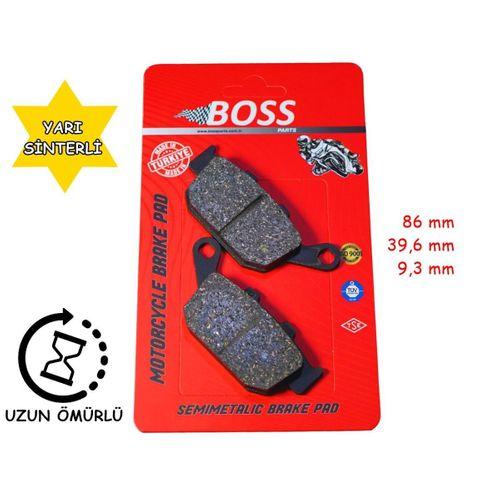 MONDİAL Mondial Arka Fren Disk Balatası (Cbs) Boss Fa496 Drift L - Vultre 125 İ Kd 125 F