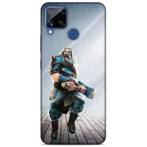 Lopard Oppo Realme C15 Uyumlu Kılıf GameX (31) TPU Kılıf Kombat