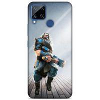 Lopard Oppo Realme C15 Uyumlu Kılıf GameX (31) TPU Kılıf Kombat