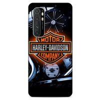 Xiaomi Mi Note 10 Lite Uyumlu Kılıf Motorsiklet (13) Silikon Kap Harley Davidson