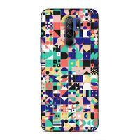 Xiaomi Redmi 9 Uyumlu Kılıf Insomnia (40) Fit Silikon Kılıf Minik Kareler
