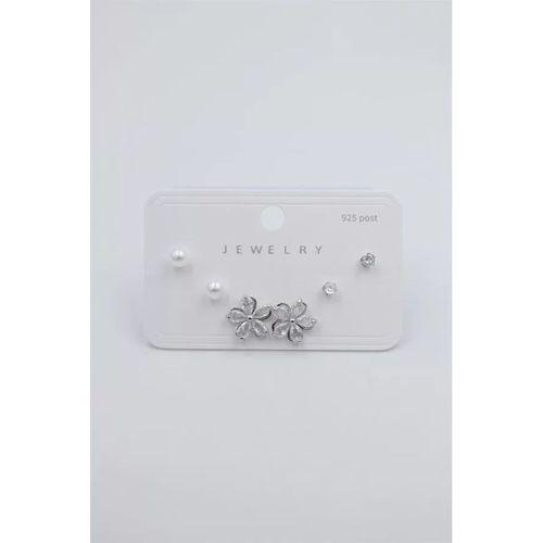 Çoklu Set Küpe - Gümüş