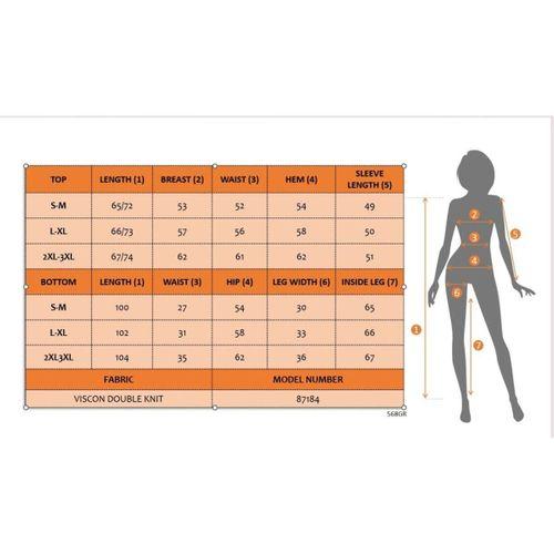 Kadın Uzun Kollu Yuvarlak Yakalı Kaz Ayağı Detaylı Viskon Iki Iplik Bluz Ve Pantolon Ikili Takım