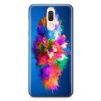 Huawei Mate 10 Lite Kılıf Toz Bombası Arka Kapak Koruma Desenli Full Koruyucu