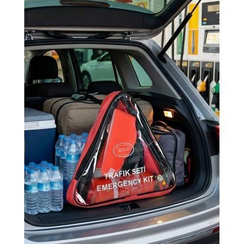 Trafik Güvenlik Seti Araçlar İçin Zorunlu Acil Durum Ekipman Paketi