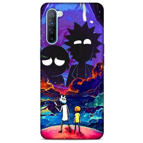Oppo Reno 3 Uyumlu Kılıf Rick And Morty (46) Core Armor Kılıf Decoy Ricks