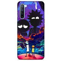 Oppo Reno 3 Uyumlu Kılıf Rick And Morty (46) Core Armor Kılıf Decoy Ricks