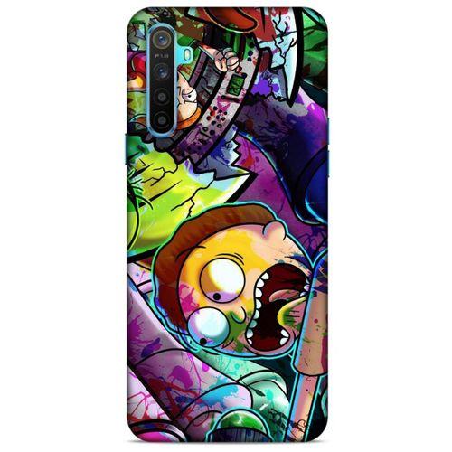 Realme 6i Uyumlu Kılıf Rick And Morty (41) Tank Kılıf Story Train Rick