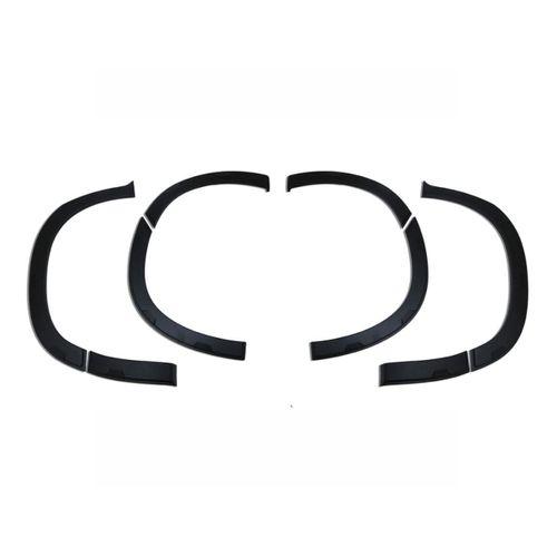 FIAT DOBLO 2023 Set 8 Parça Çamurluk Kaplama Siyah Mat Asa Kum Desen Kısa Şase