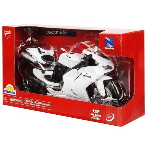 Çocuk Eğitici Oyuncak57143 SUN-  Ducatı 1198 Kırmızı  1 :12