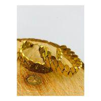 Gold Renk Figürlü Çelik  Küpe