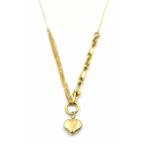 Kalp Kolye - Altın