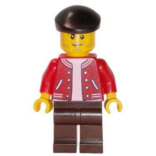 Lego Minifigür Newsstand Operator twn402