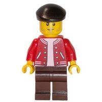 Lego Minifigür Newsstand Operator twn402
